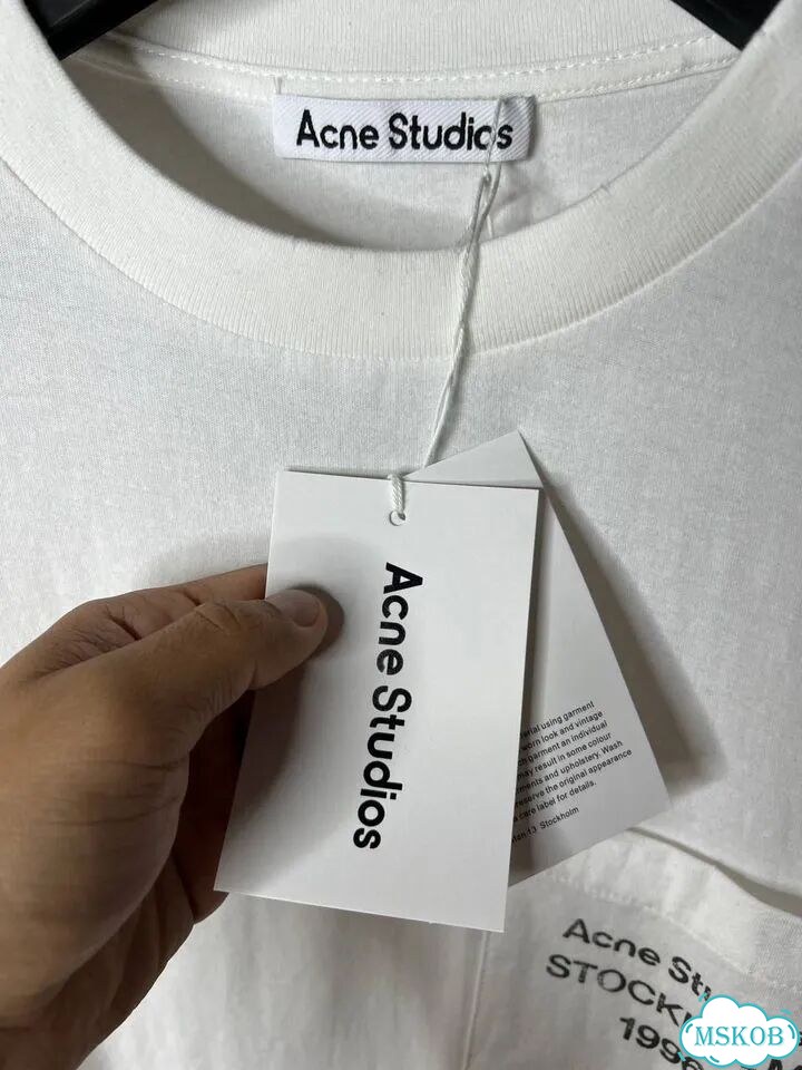 Футболка Acne Studios оверсайз фото 6