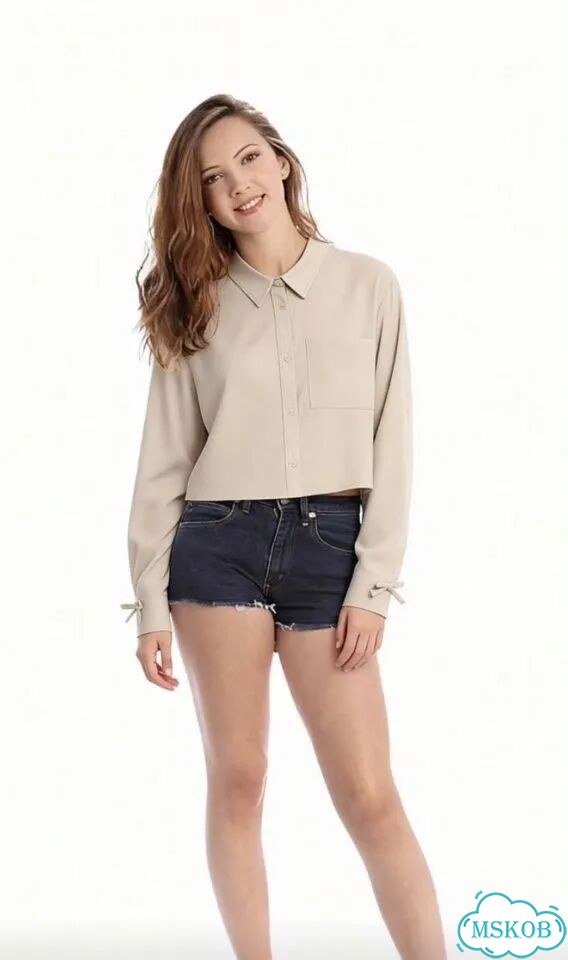 Рубашка zara для девочки 12-13 фото 1
