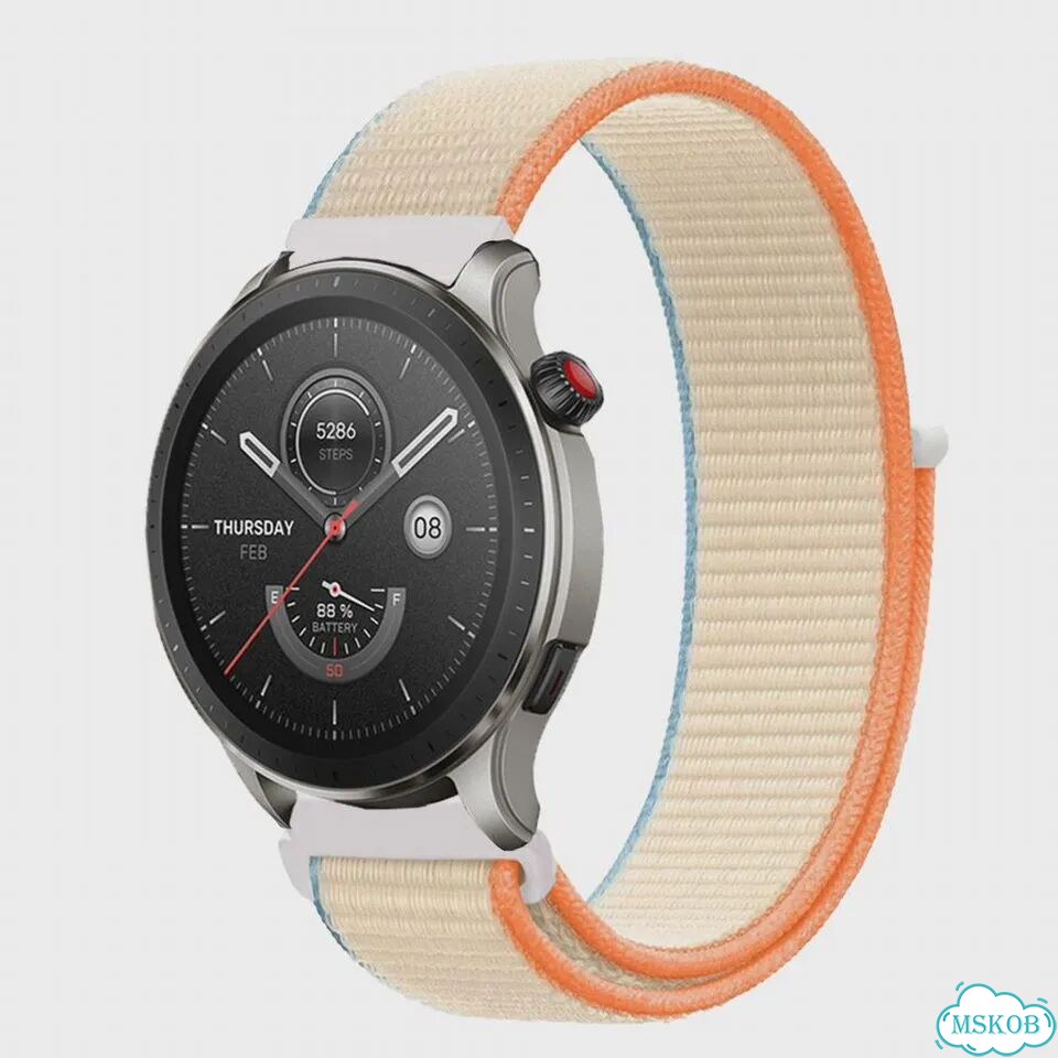Нейлоновый ремешок Amazfit GTR 47 мм, цвет I, ширина Stratos 3 фото 1