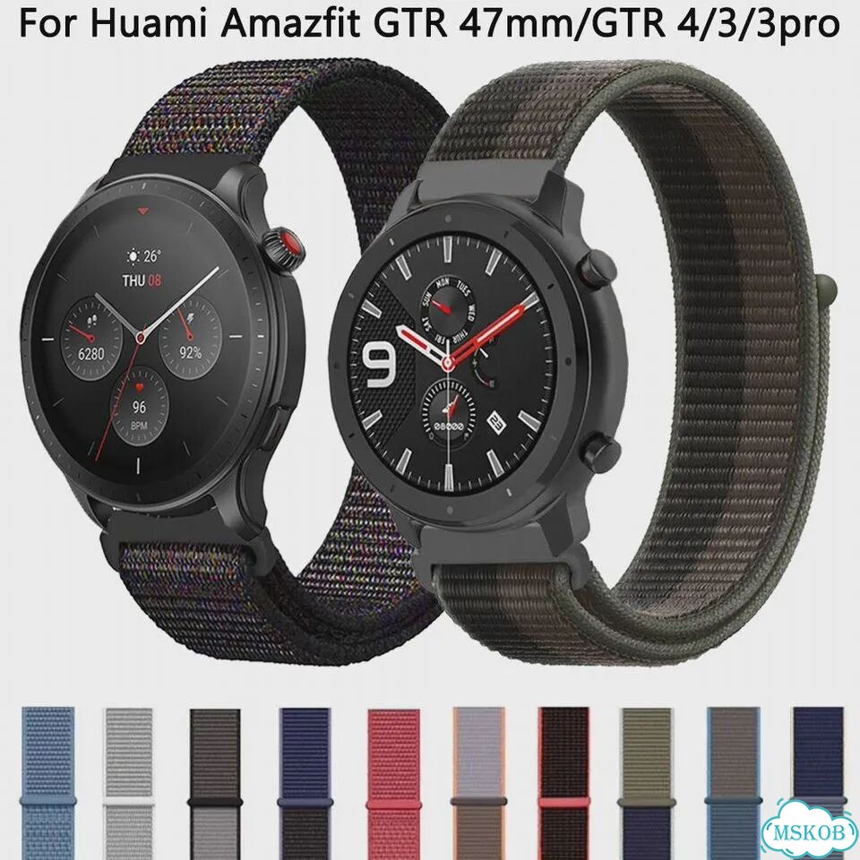 Нейлоновый ремешок Amazfit GTR 47 мм, цвет I, ширина Stratos 3 фото 2