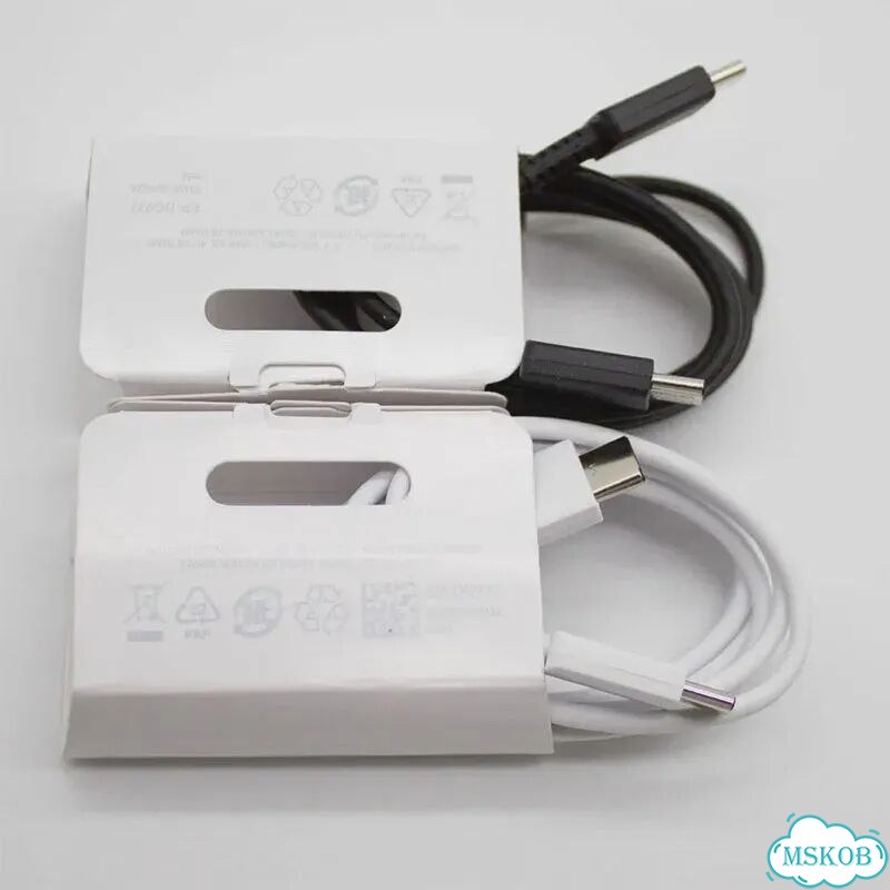 Зарядное устройство samsung 25W Super Fast PD с кабелем USB-C 1 м, адаптер для White Charger Only фото 5