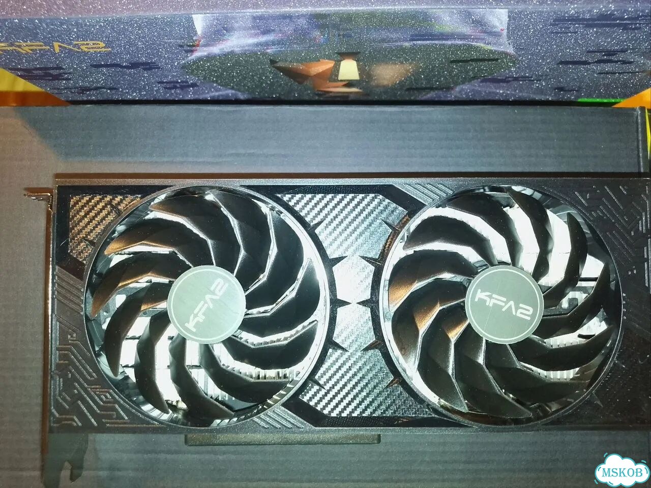 Видеокарта KFA2 GeForce RTX 4060 core Black фото 1
