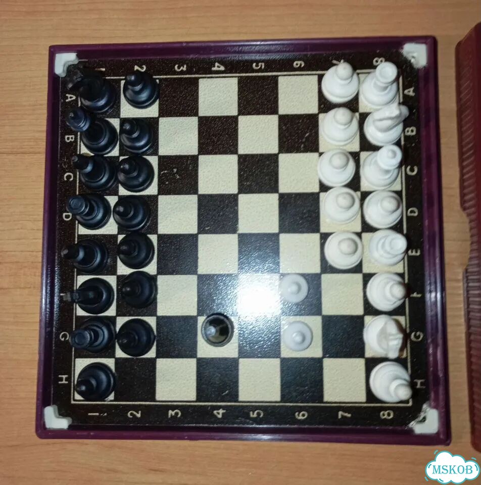 Магнитные шахматы СССР дорожные фото 3