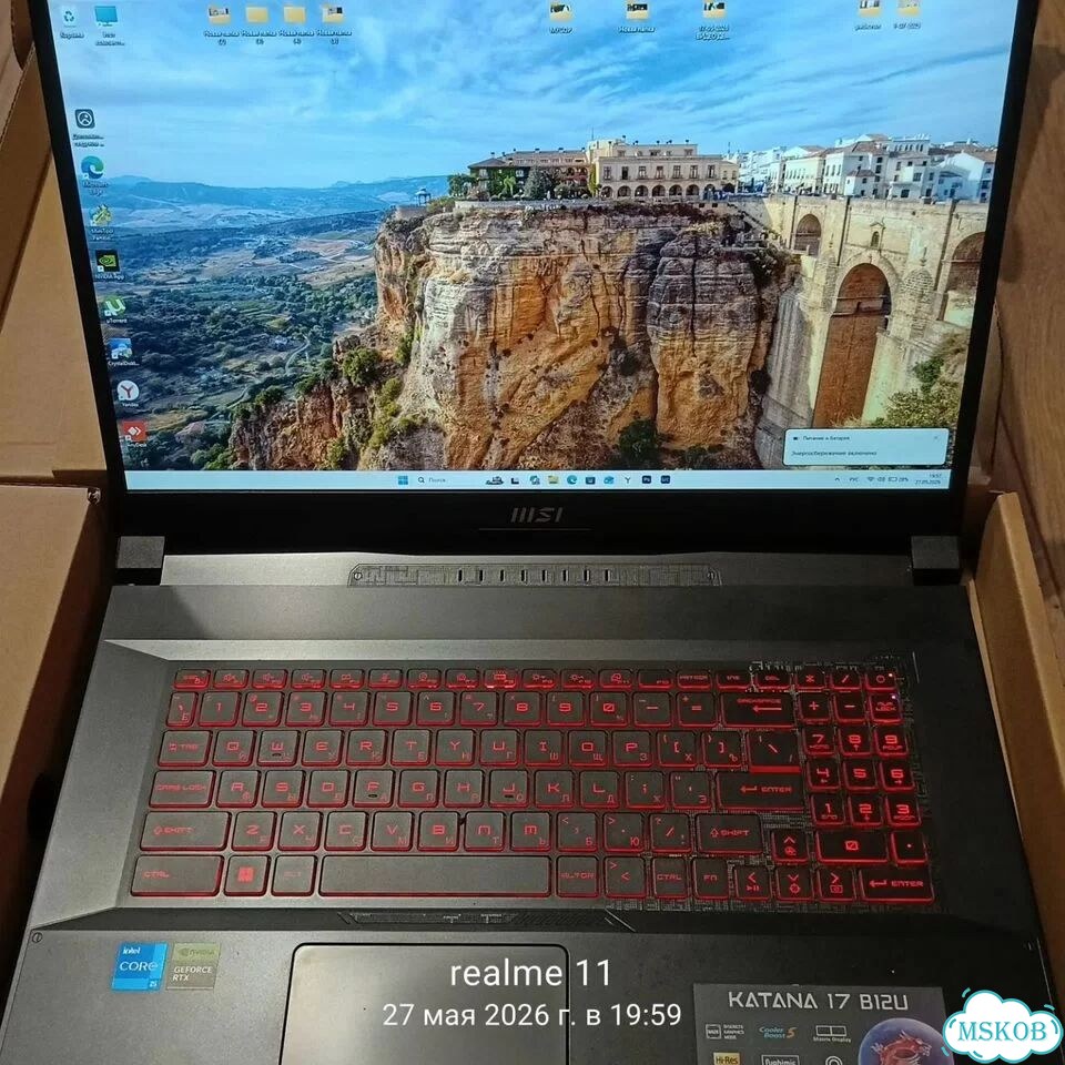 Игровой ноутбук msi katana 17 b12ucr фото 1