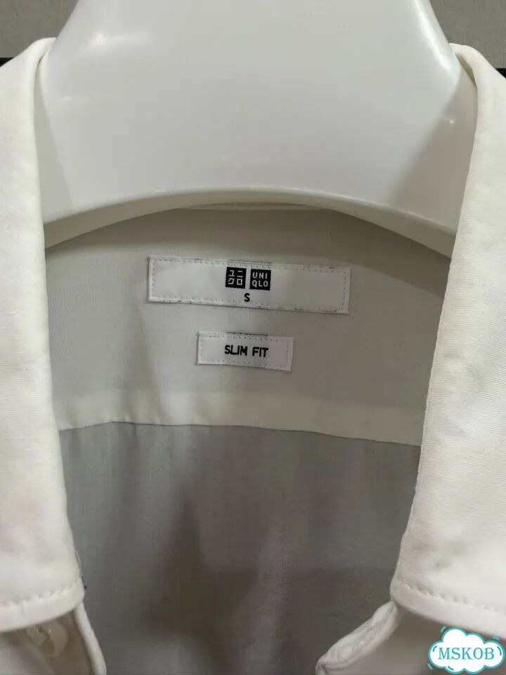 Белая рубашка uniqlo s фото 2