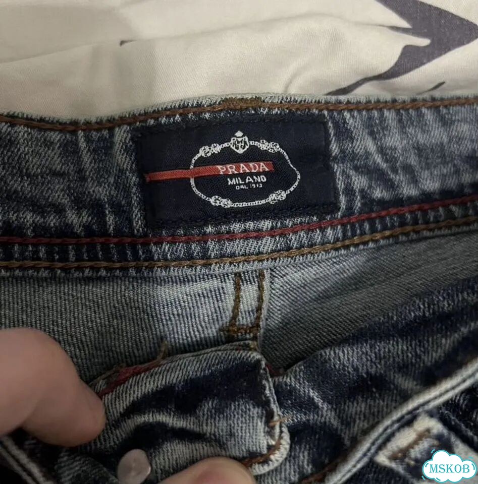 Джинсы Prada bootcut фото 2