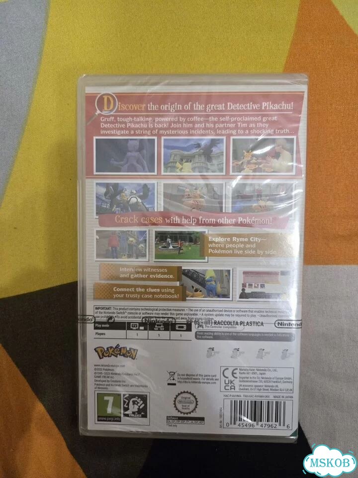 Detective Pikachu returns Nintendo switch фото 2