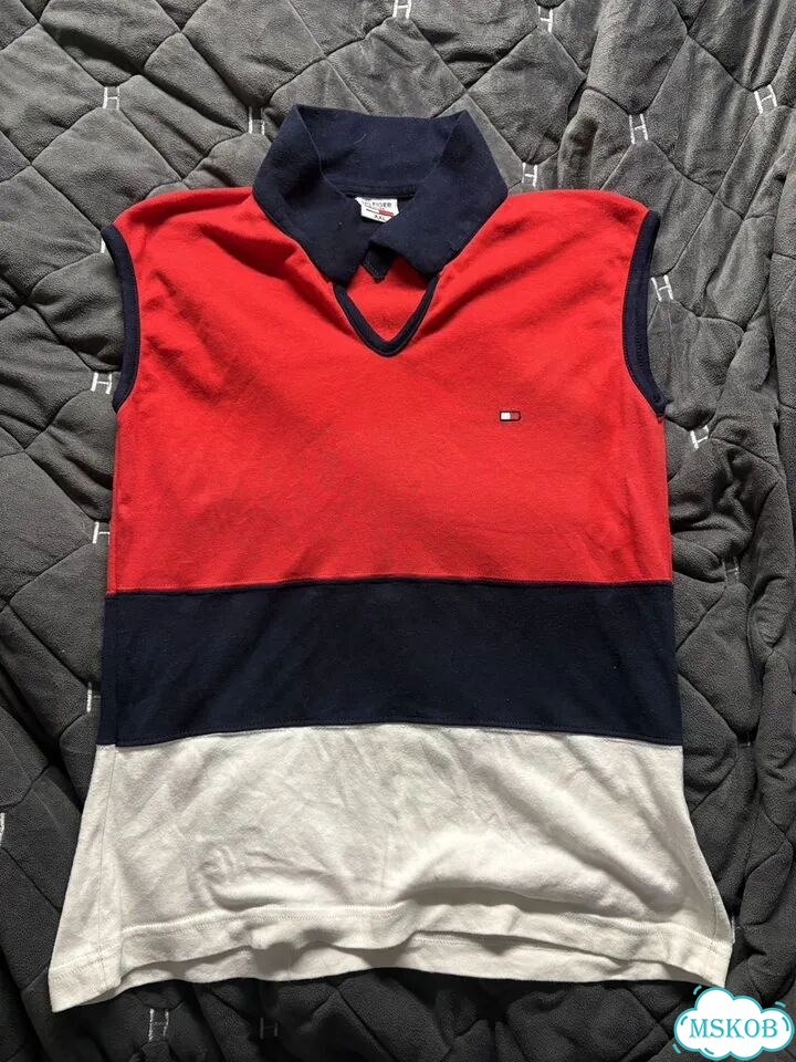 Женская майка поло tommy hilfiger фото 2