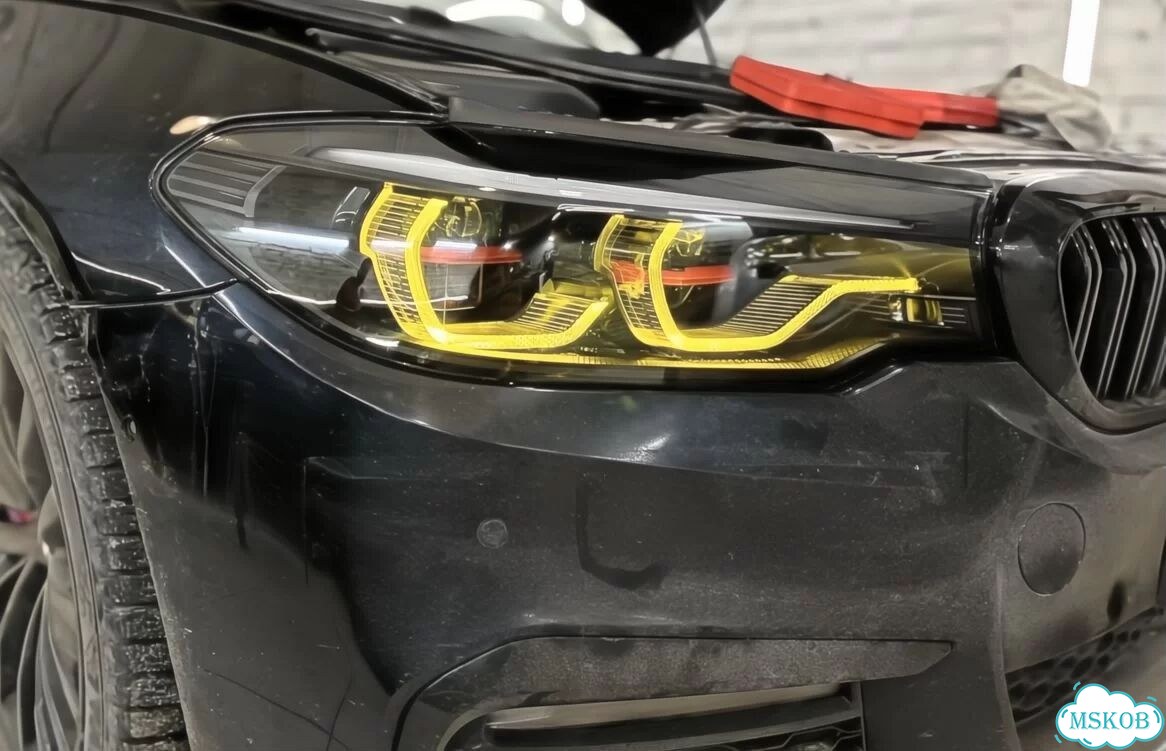 Установка drl модулей BMW, Mercedes, Volkswagen фото 10
