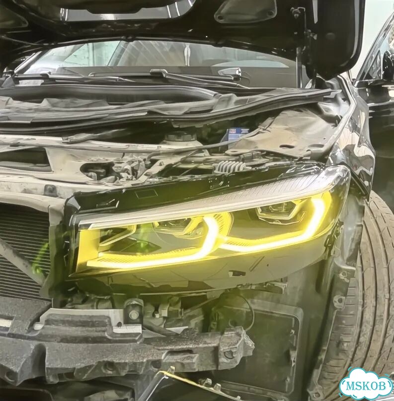 Установка drl модулей BMW, Mercedes, Volkswagen фото 9