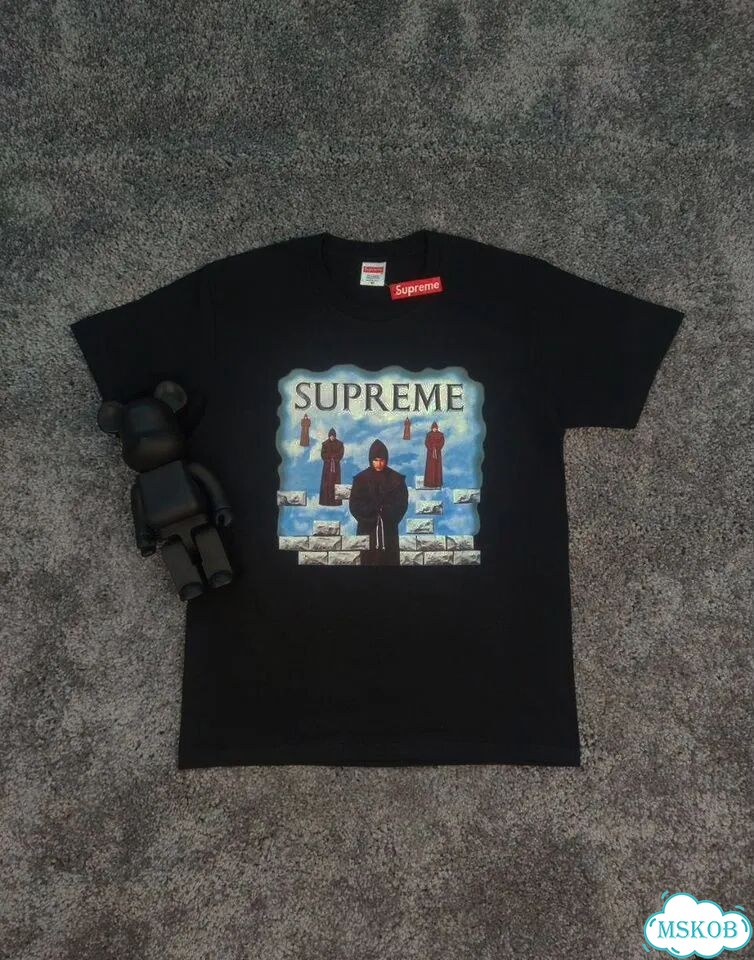 Футболка Supreme erd type чёрная фото 1