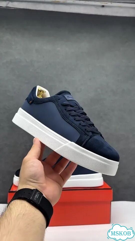 Мужские кеды santoni фото 1