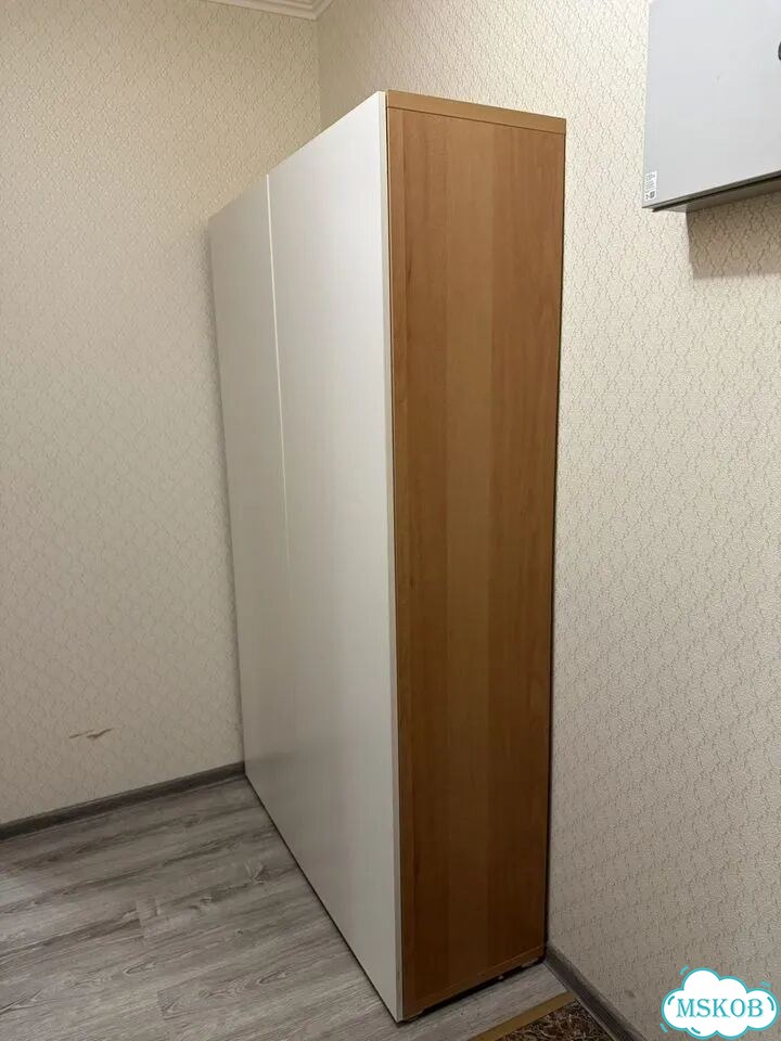 Шкаф распашной двухстворчатый Икея фото 2