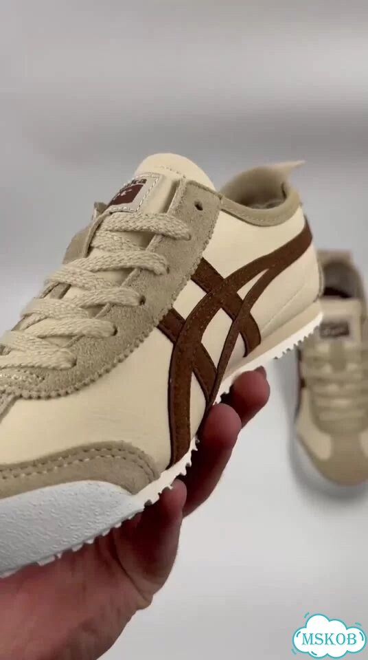 Asics Onitsuka Tiger Mexico 66 Beige Suede Brown фото 1