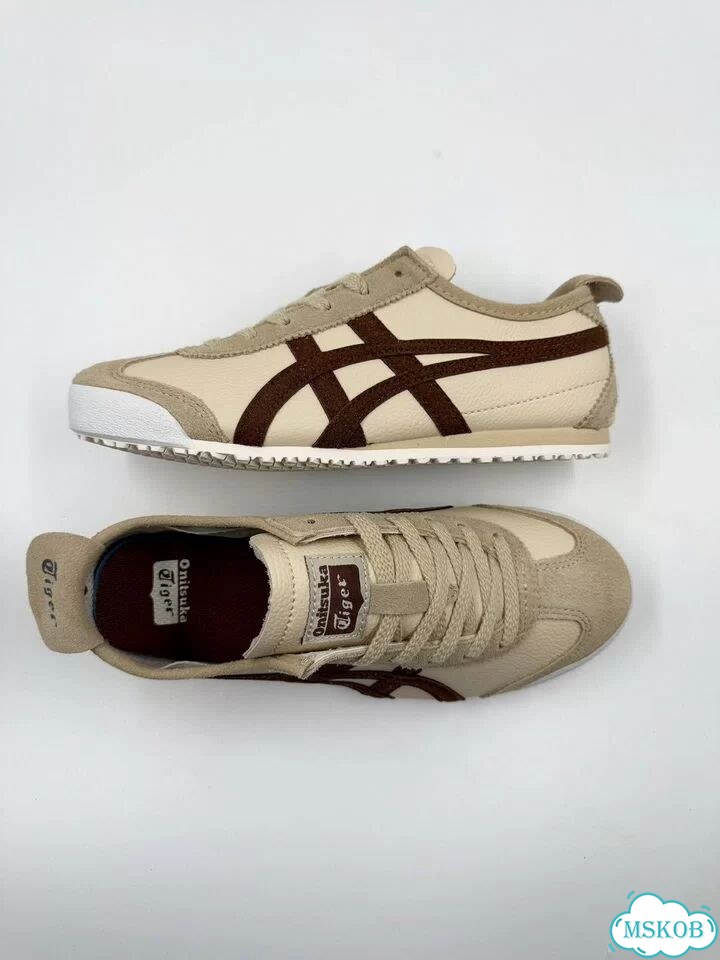 Asics Onitsuka Tiger Mexico 66 Beige Suede Brown фото 8