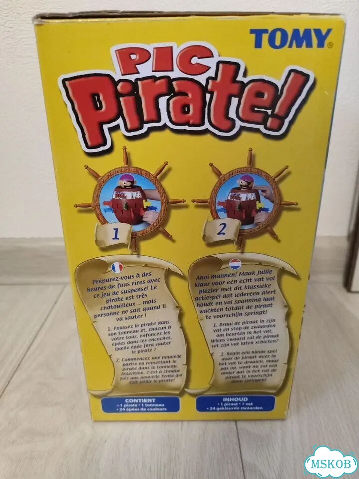 Pop up pirate детская настольная игра-игрушка фото 4