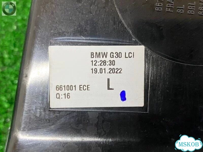 Фонарь в крыло BMW 5 G30 2022 задн. лев фото 10