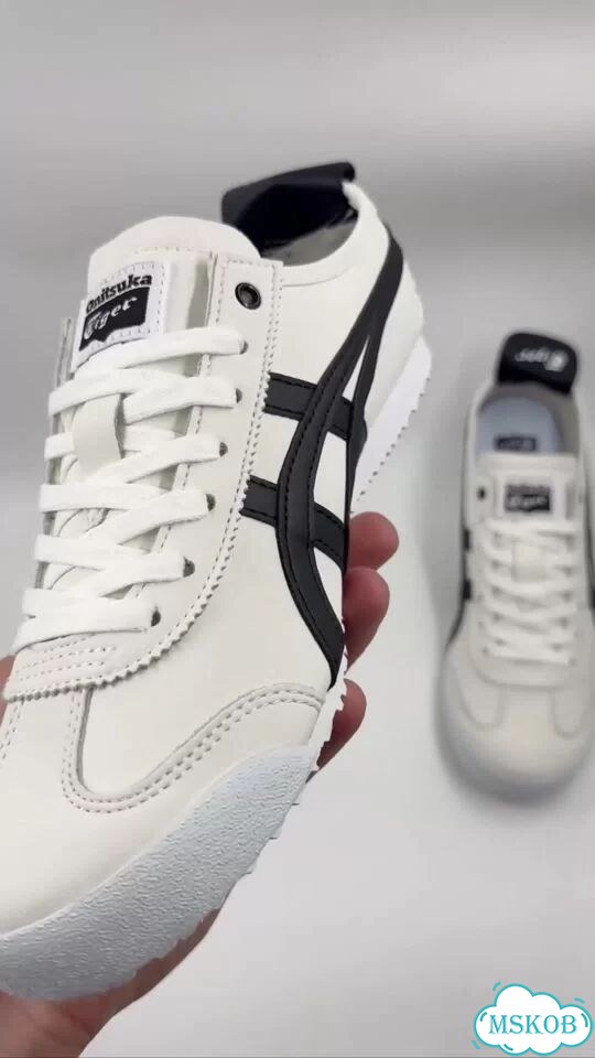 Asics Onitsuka Tiger Mexico 66 White Black фото 1