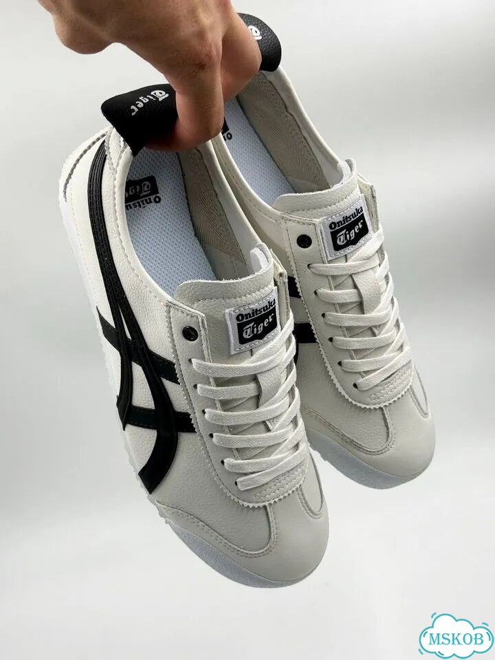 Asics Onitsuka Tiger Mexico 66 White Black фото 4