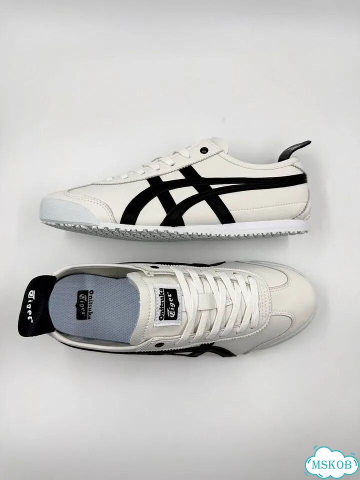 Asics Onitsuka Tiger Mexico 66 White Black фото 5