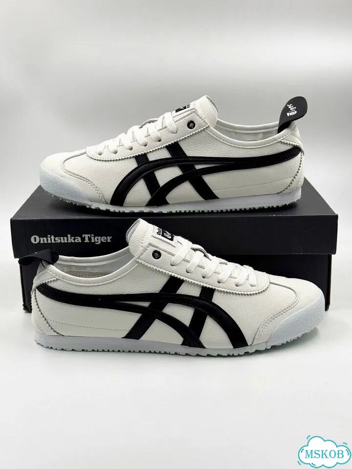 Asics Onitsuka Tiger Mexico 66 White Black фото 8