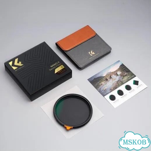 ND+Black Mist фильтр K&F 67мм ND2-32 2в1 фото 8