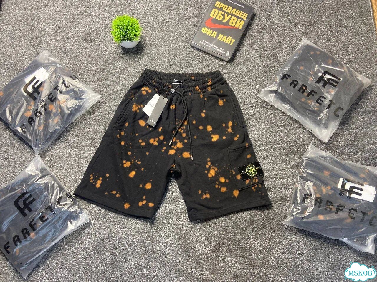 Шорты stone island off dye в наличии фото 1