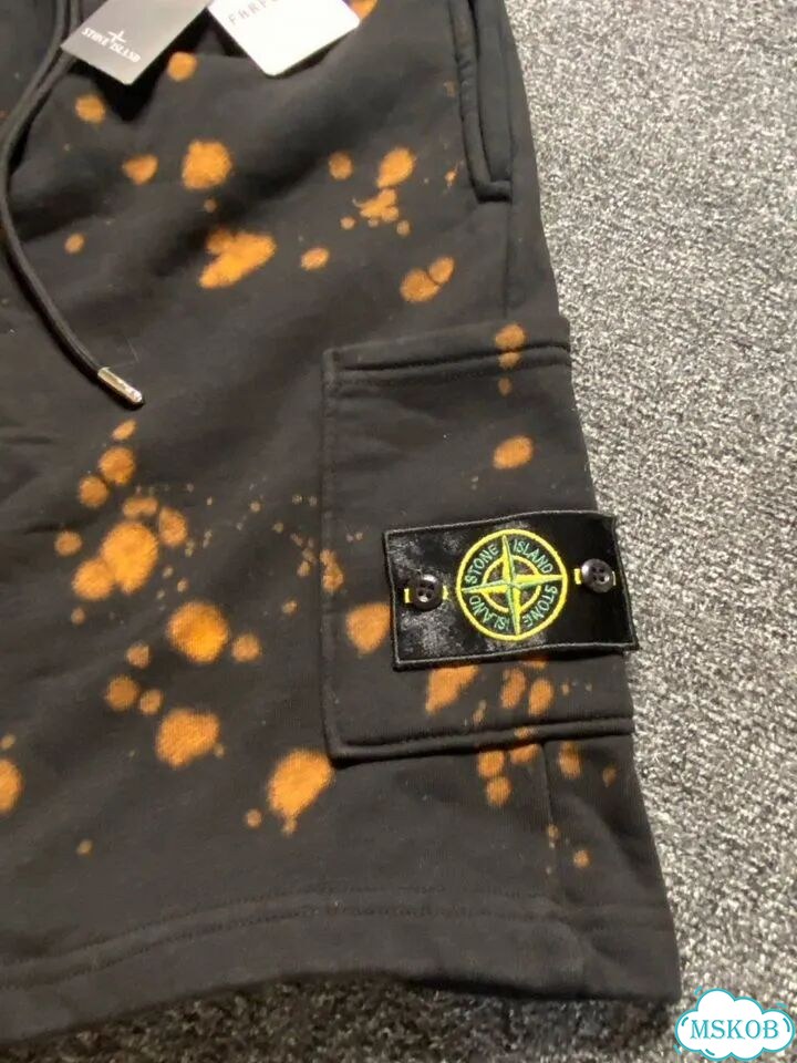 Шорты stone island off dye в наличии фото 5