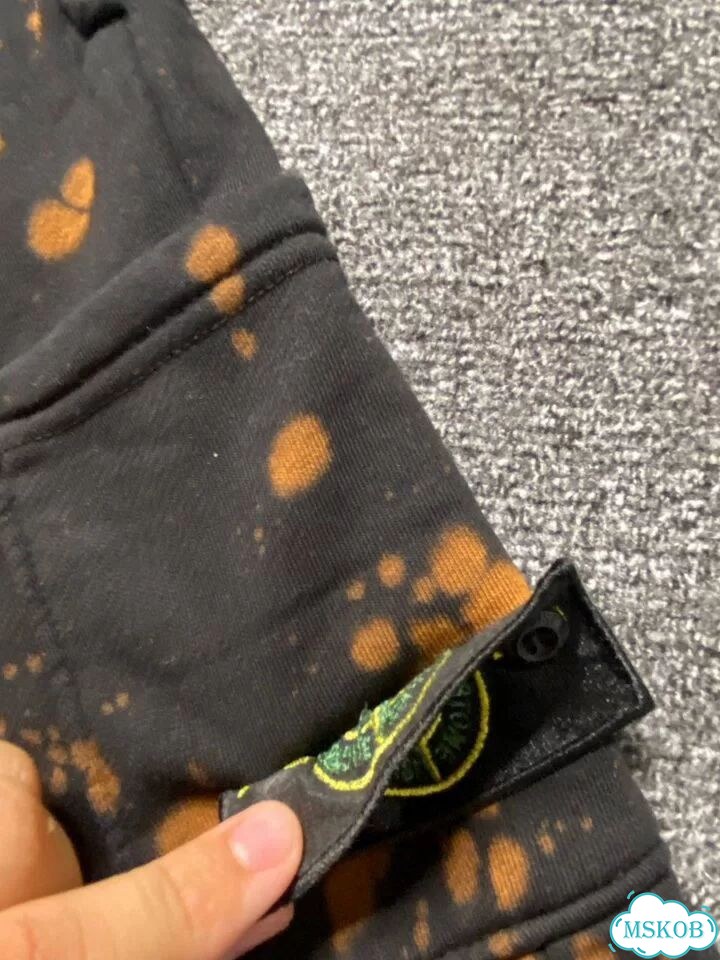 Шорты stone island off dye в наличии фото 6