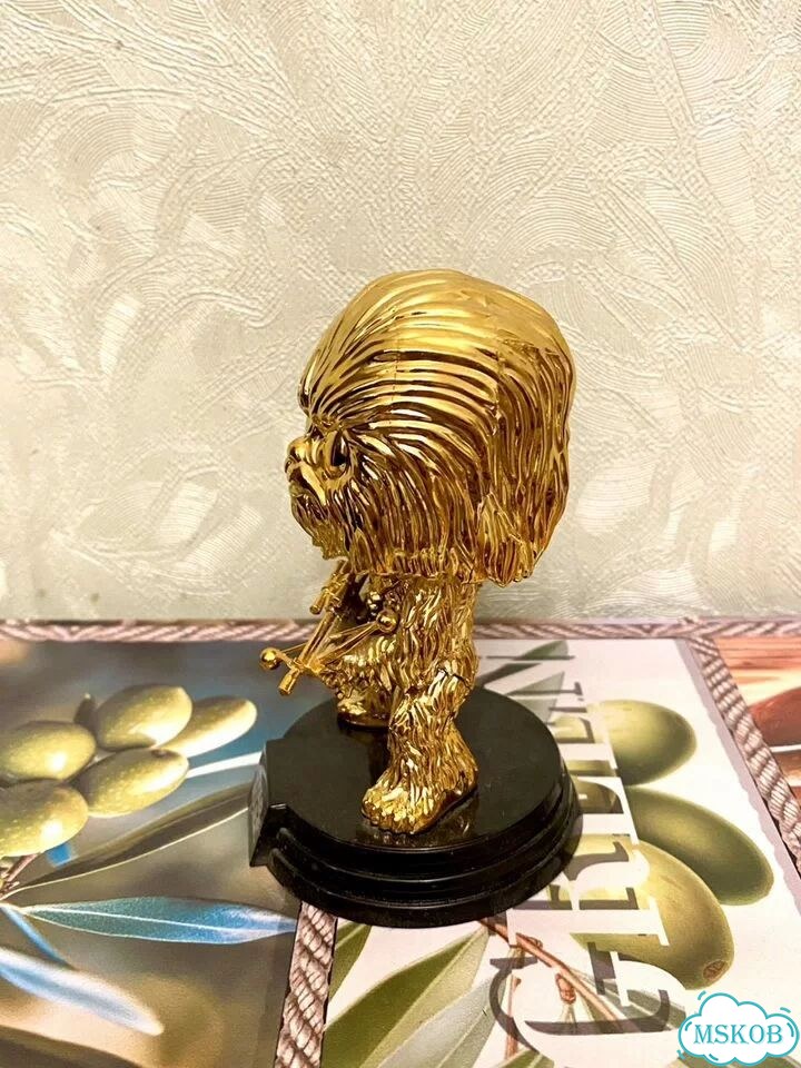 Фикурка Чубака Chewbacca золотой фото 2