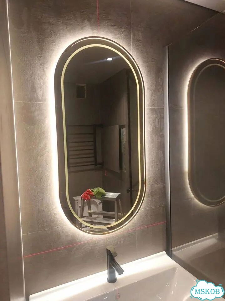 Овальное зеркало для дома фото 1