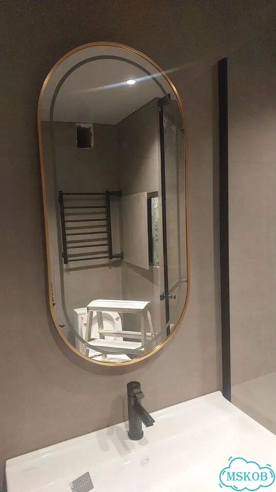 Овальное зеркало для дома фото 8