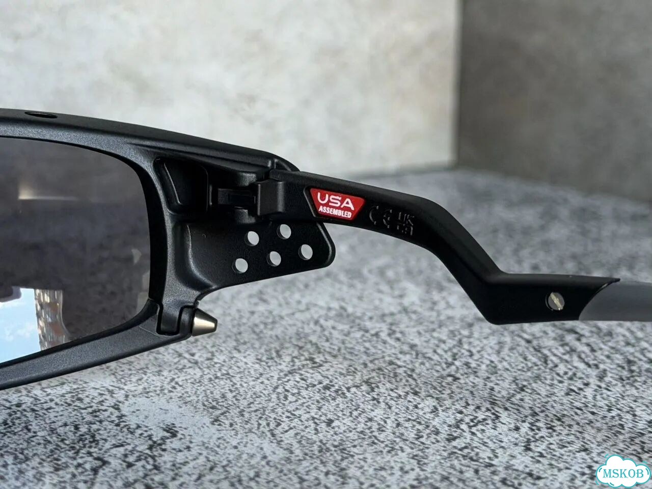 Оригинал Oakley Plantaris Sq Matte Black Grey фото 5