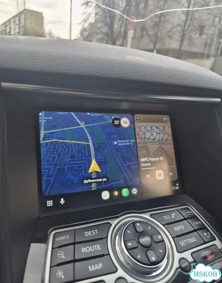 Беспроводной carplay nissan infiniti 2010-2017 фото 3
