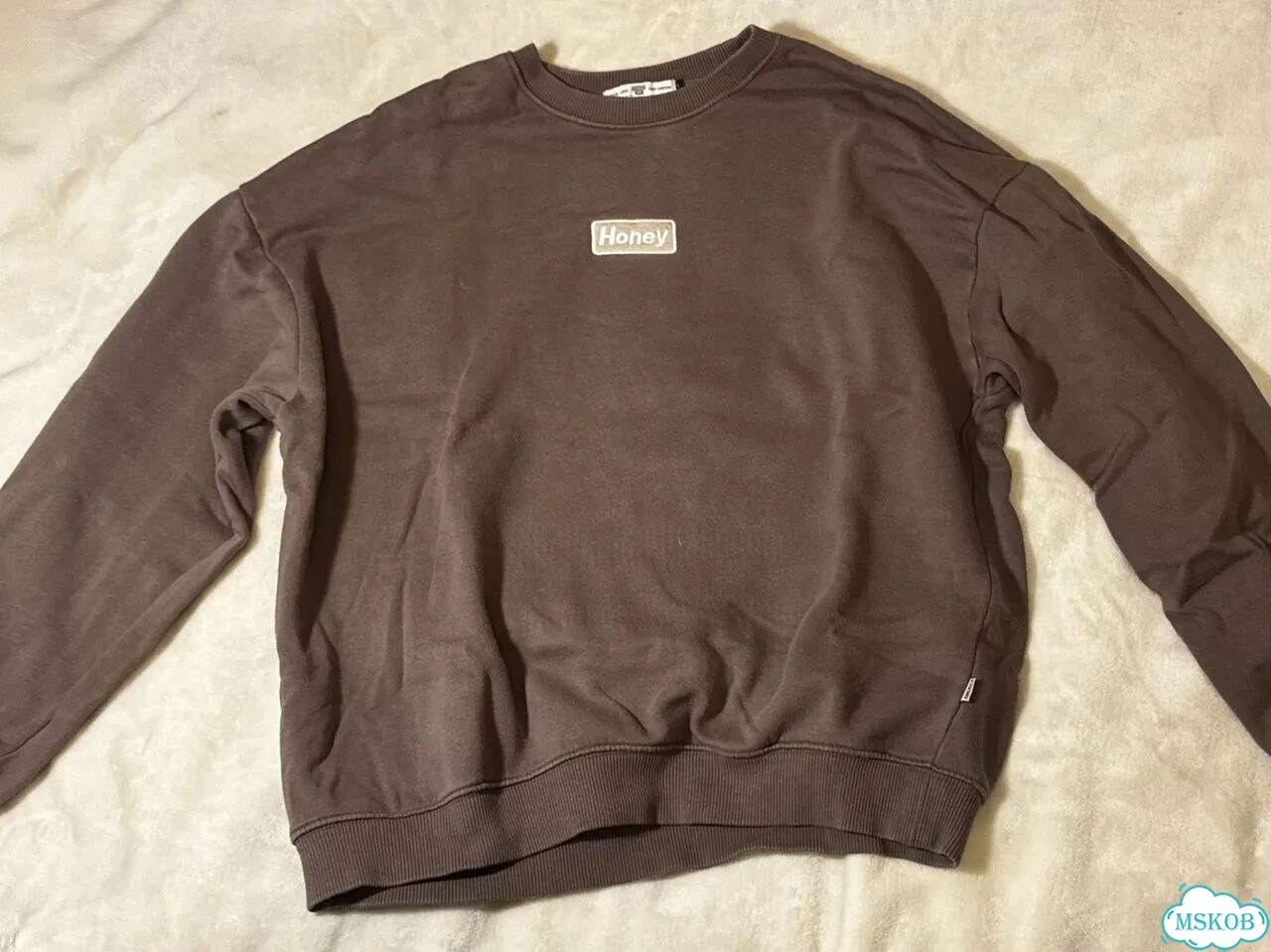 Свитшот America Today oversize S коричневый фото 1