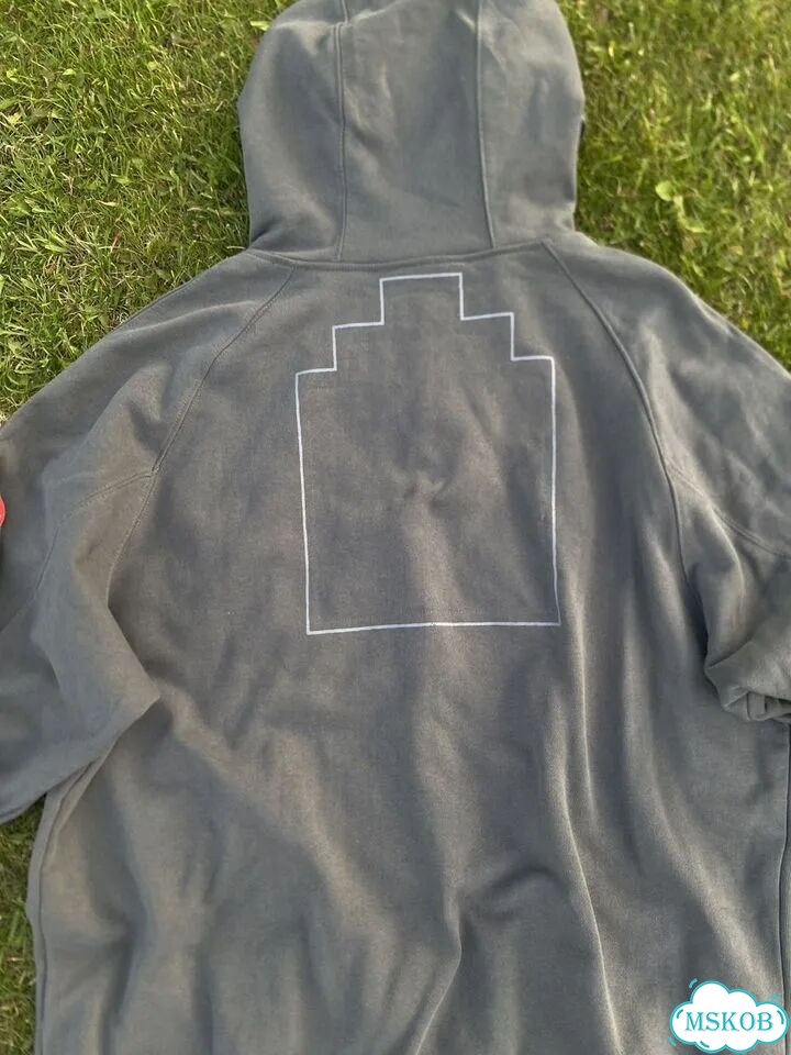 Зип худи база Cav Empt серое Все размеры фото 5