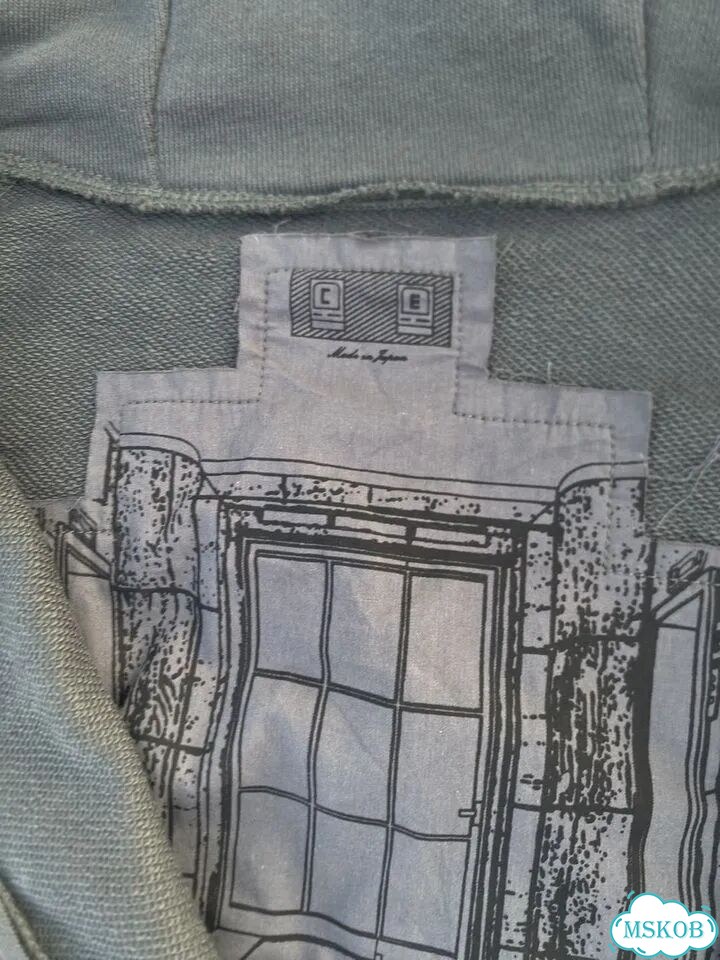 Зип худи база Cav Empt серое Все размеры фото 7