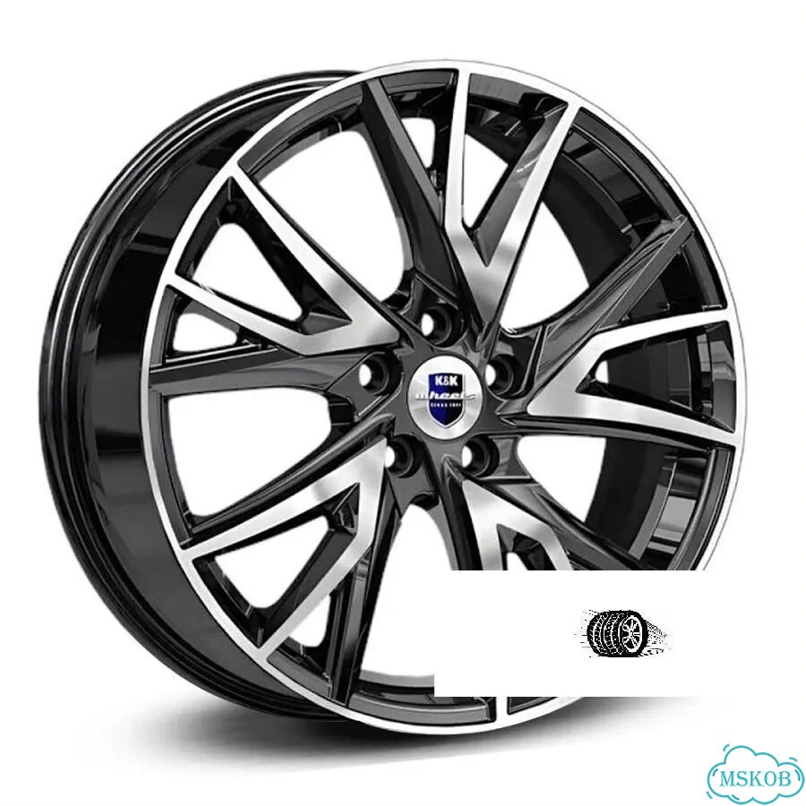 Литые диски K&K 6.5×R18 5×114.3 фото 1