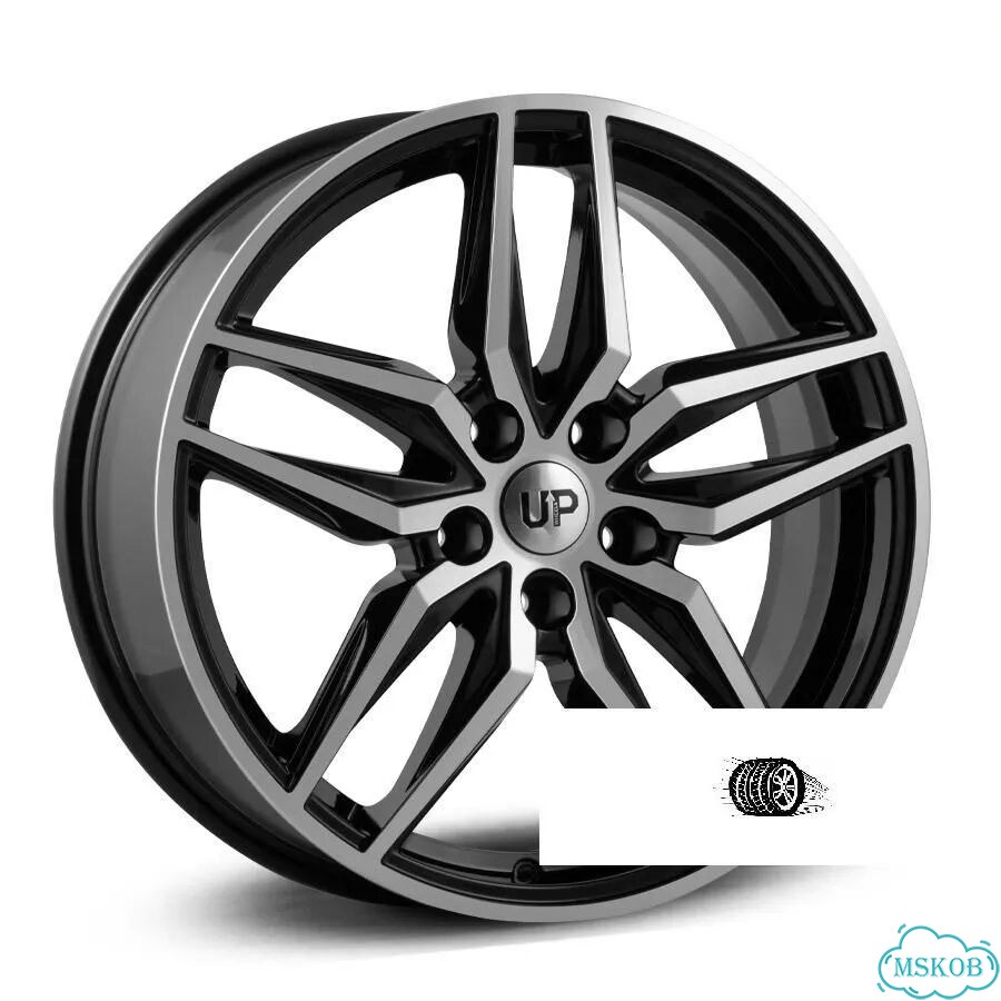Литые диски Wheels UP 7×R18 5×108 фото 1