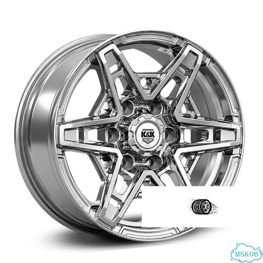 Литые диски K&K 8×R17 6×139.7 фото 1