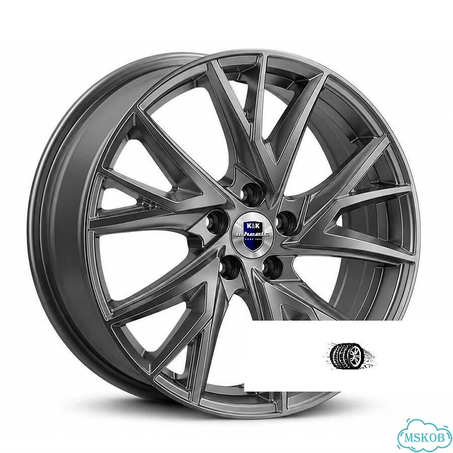 Литые диски K&K 6.5×R18 5×114.3 фото 1