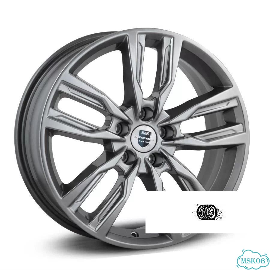 Литые диски K&K 8×R18 5×120 фото 1