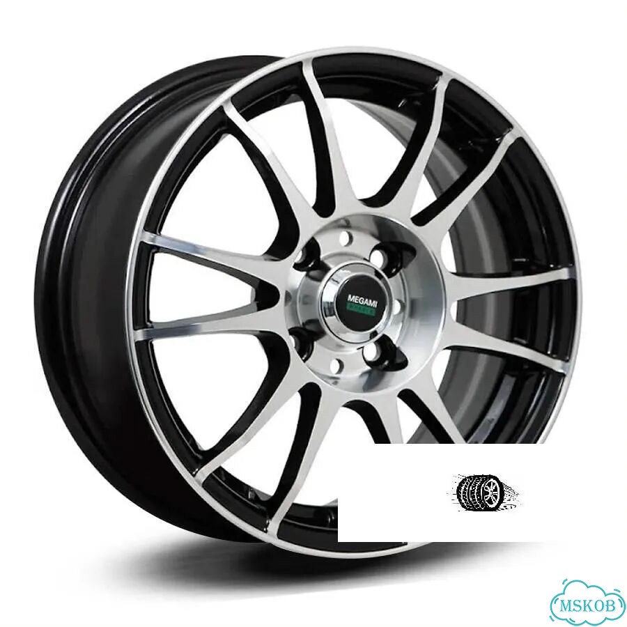 Литые диски Megami 6×R15 4×100 фото 1