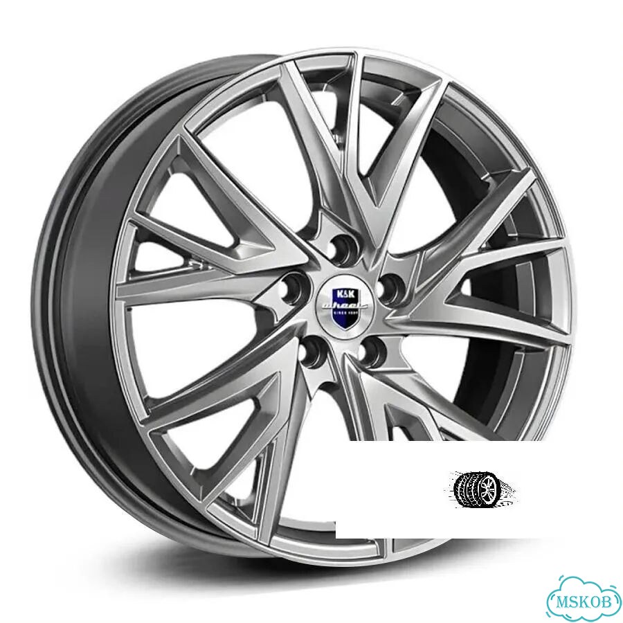 Литые диски K&K 6.5×R18 5×112 фото 1