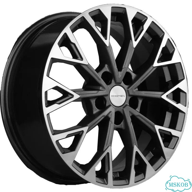 Литые диски Khomen Wheels 7×R17 5×114.3 фото 1