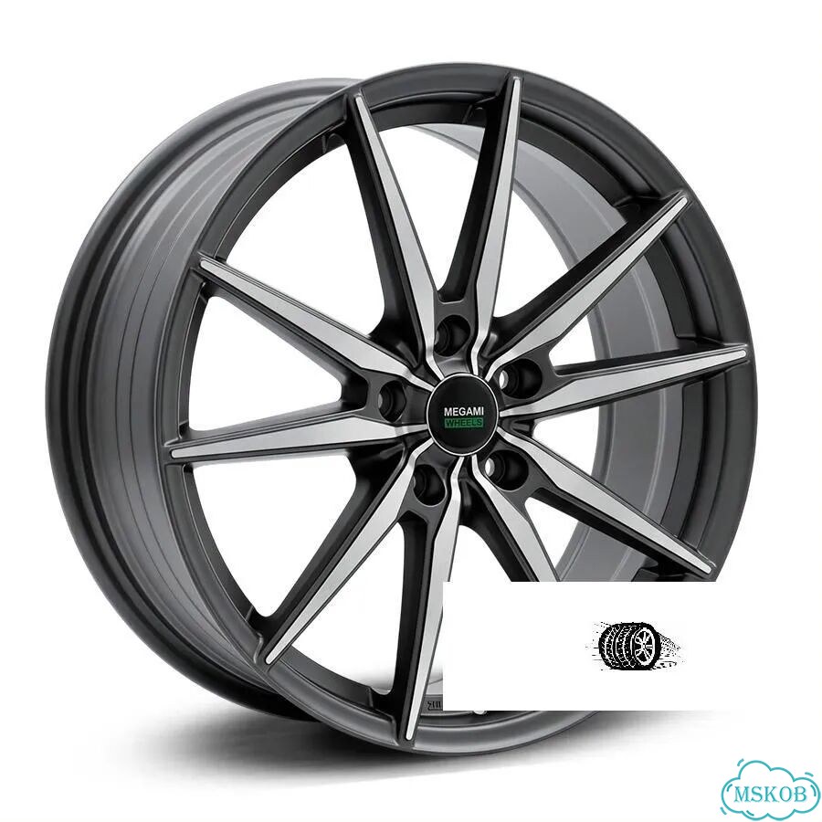 Литые диски Megami 6.5×R15 5×100 фото 1