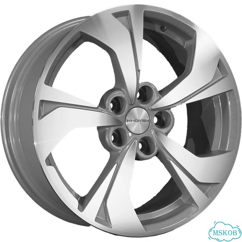 Литые диски Khomen Wheels 7×R17 5×114.3 фото 1