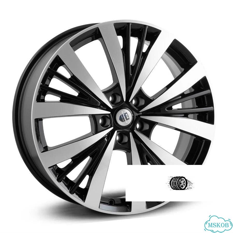 Литые диски K&K 7.5×R19 5×114.3 фото 1