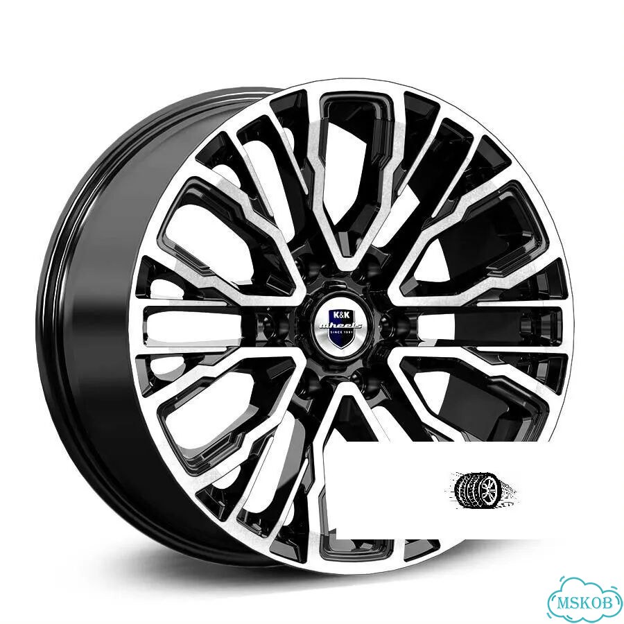 Литые диски K&K 8.5×R19 6×139.7 фото 1