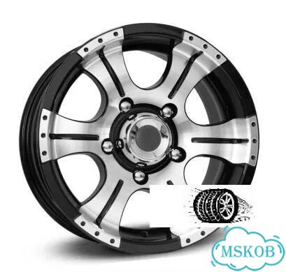 Литые диски K&K 7×R15 5×139.7 фото 1